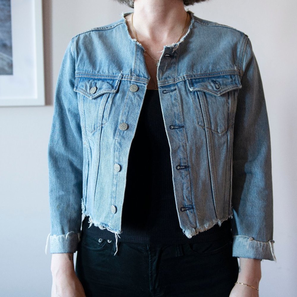 Never Been Worn Lovers + Friends Denim Jacket